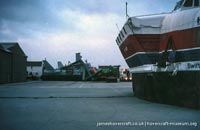BH7 being moved to The Hovercraft Museum